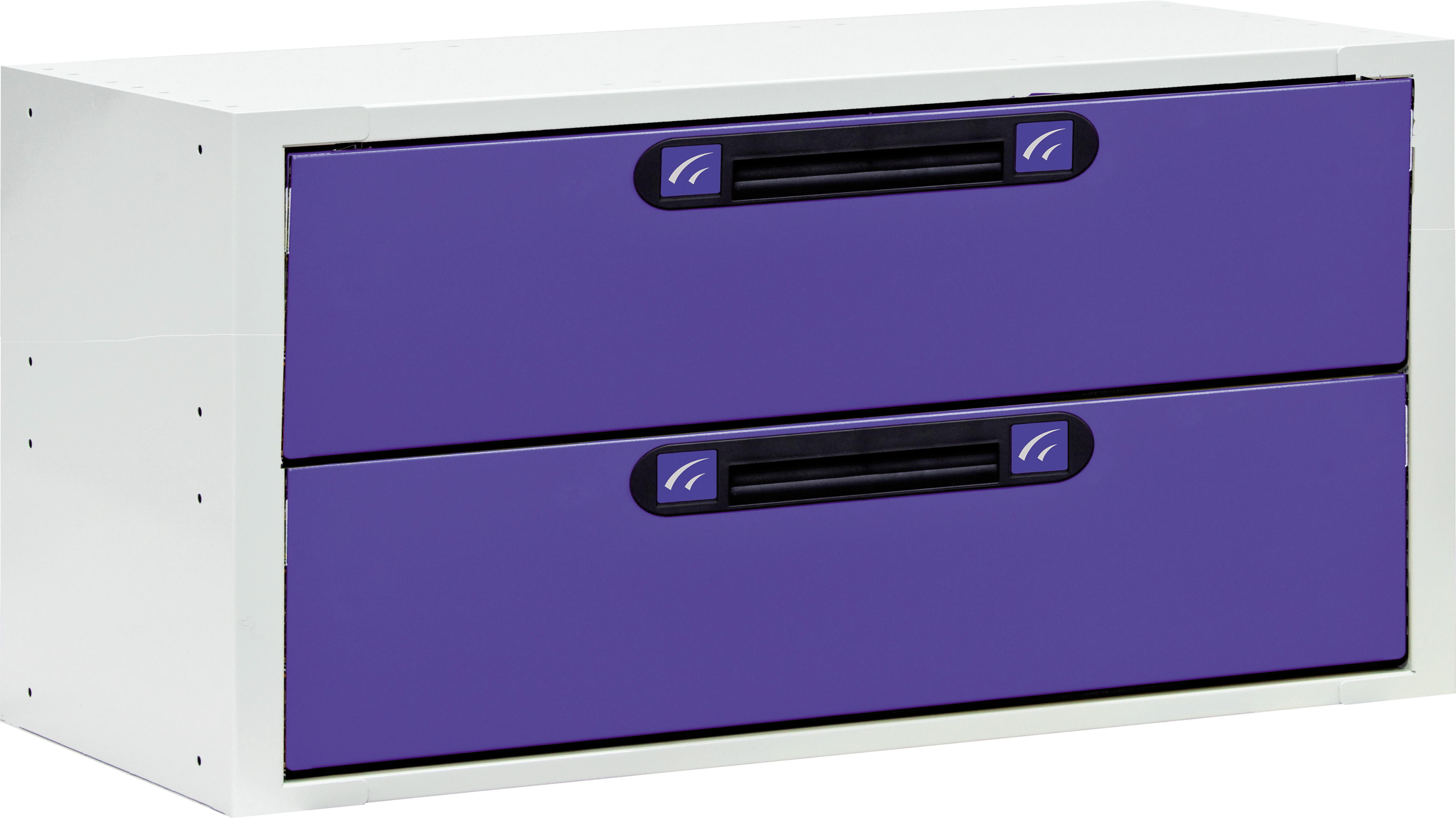 Schubladenschrank VLK104.2, 2 Schubladen, 1014 x 360 x 483 mm Schubladenschrank VLK104.2, 2 Schubladen, 1014 x 360 x 483 mm