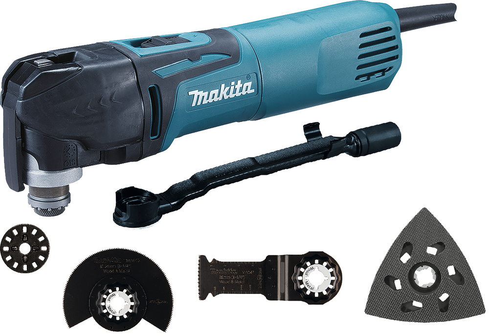 Elektrisches Multifunktions-Werkzeug, 320 W , Makita TM3010CX6J Elektrisches Multifunktions-Werkzeug, 320 W , Makita TM3010CX6J