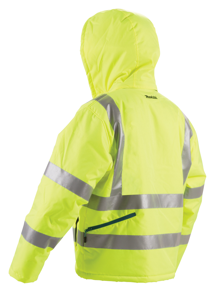 Akku-Heizbare und gut sichtbare Jacke LXT, XL, Makita DCJ206ZXL Akku-Heizbare und gut sichtbare Jacke LXT, XL, Makita DCJ206ZXL