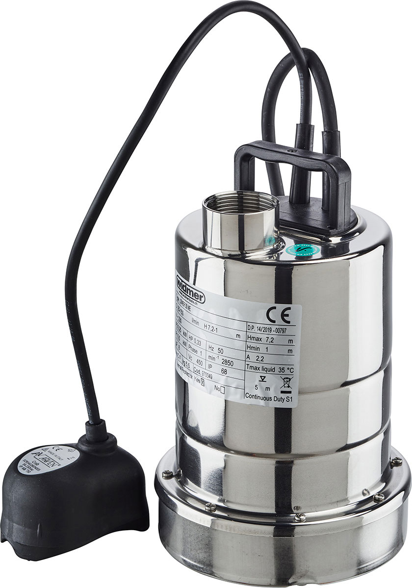 Flachsauger Lower 30 ME, mit elektronischem Niveauschalter Flachsauger Lower 30 ME, mit elektronischem Niveauschalter