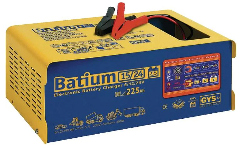 Batterie-Ladegerät, BATIUM 15 24, 6 / 12 / 24V, 35 - 225 Ah