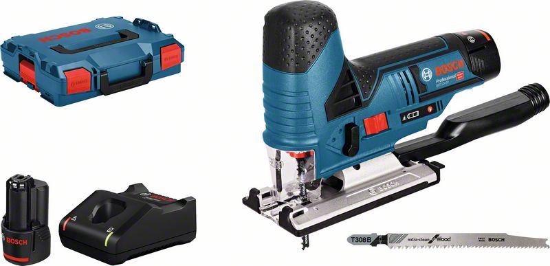 Akku-Stichsäge GST 12V-70, mit 2 x 3.0 Ah Li-Ion Akku, L-BOXX Bosch Akku-Stichsäge GST 12V-70, mit 2 x 3.0 Ah Li-Ion Akku, L-BOXX Bosch