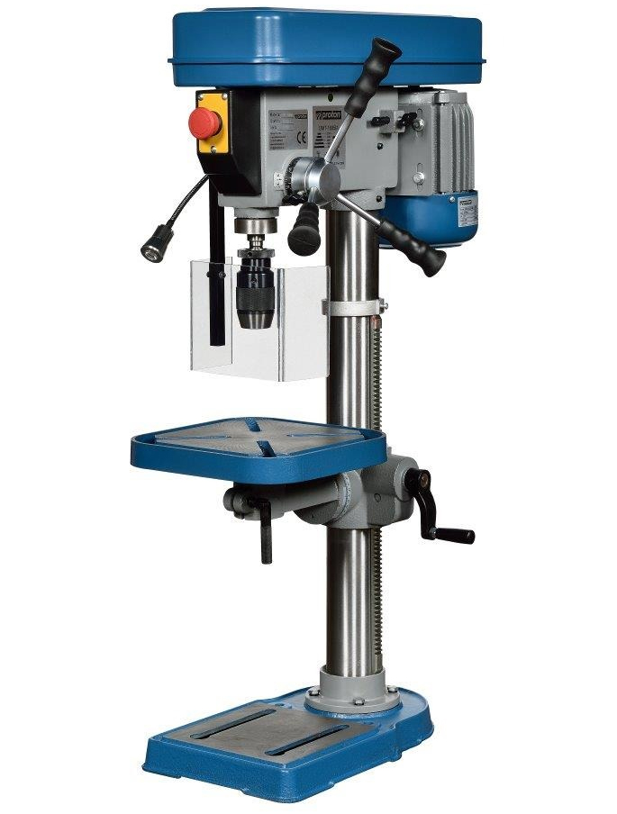 Tischbohrmaschine Proton BMT-1605M, LED-Arbeitsleuchte und Schnellspannbohrfutter 1 -16 mm Tischbohrmaschine Proton BMT-1605M, LED-Arbeitsleuchte und Schnellspannbohrfutter 1 -16 mm