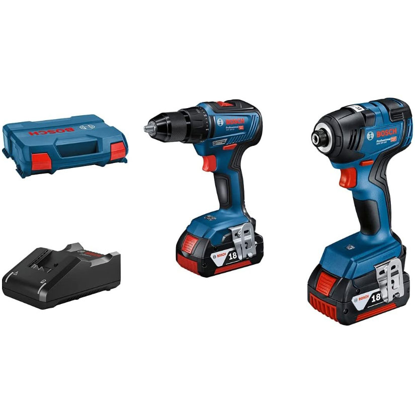 Combo Kit GDR 18V-200 + GSR 18V-55 Bosch Combo Kit GDR 18V-200 + GSR 18V-55 Bosch