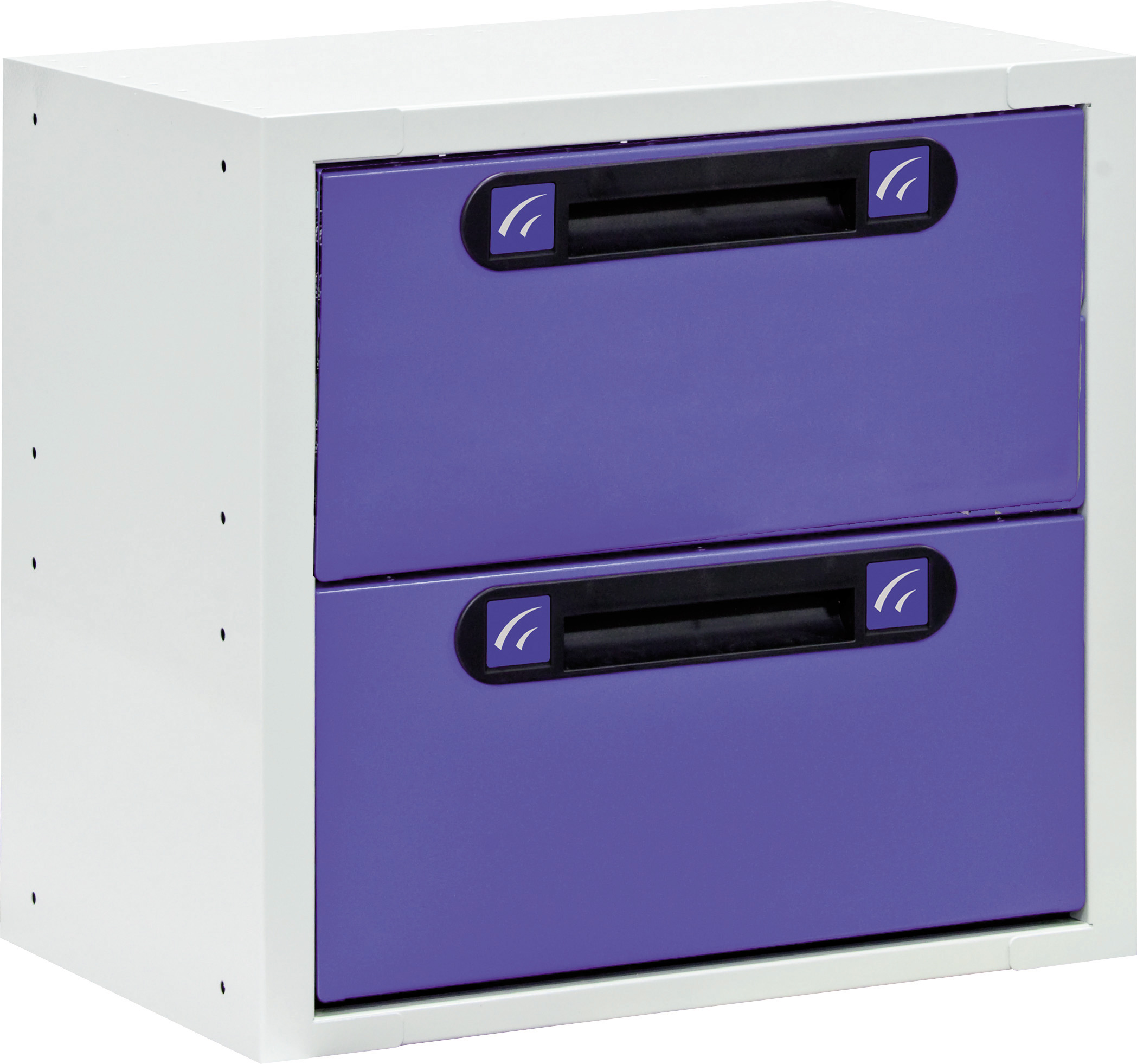 Schubladenschrank VLK54.2, 2 Schubladen, 507 x 360 x 483 mm Schubladenschrank VLK54.2, 2 Schubladen, 507 x 360 x 483 mm