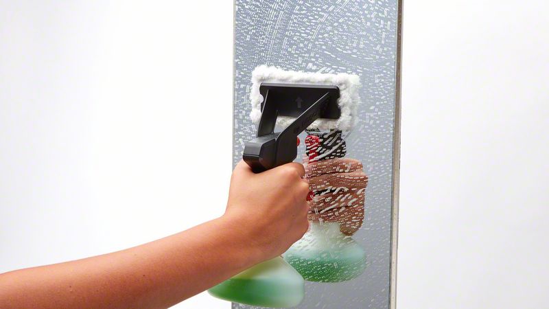 Reinigungs-Set mit kleinem Saugkopf, Systemzubehör für Fenstersauger GlassVAC Bosch Reinigungs-Set mit kleinem Saugkopf, Systemzubehör für Fenstersauger GlassVAC Bosch