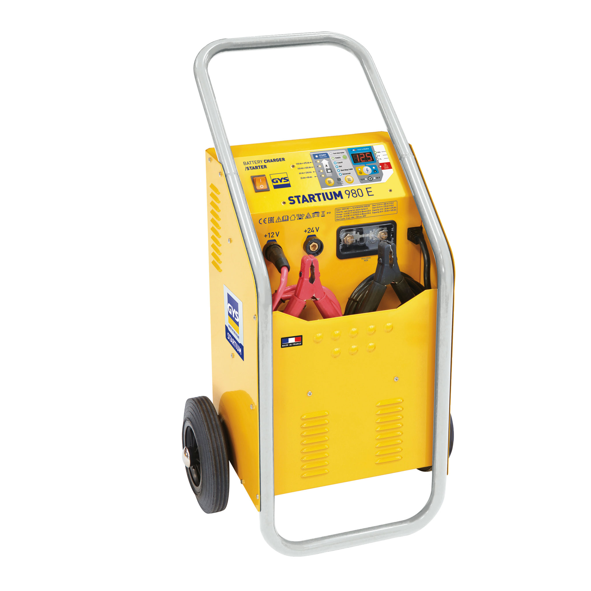 Batterie-Lade- und Startgerät, STARTIUM 980E, 12 / 24 V, 20 - 750 Ah Batterie-Lade- und Startgerät, STARTIUM 980E, 12 / 24 V, 20 - 750 Ah