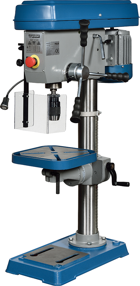 Tischbohrmaschine Proton BMT-1612M, LED-Arbeitsleuchte und Schnellspannbohrfutter 1 -16 mm Tischbohrmaschine Proton BMT-1612M, LED-Arbeitsleuchte und Schnellspannbohrfutter 1 -16 mm