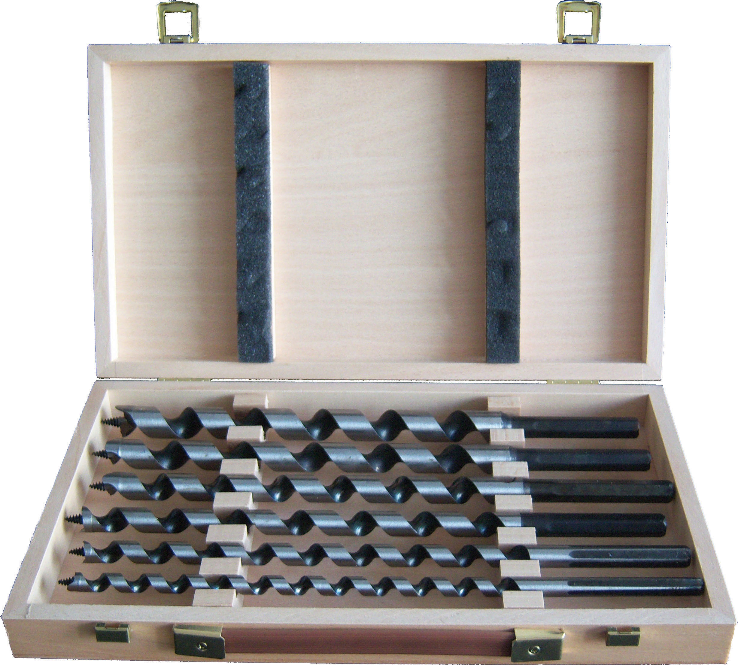 Holzbohrersätze 6-tlg. L320/255 mm, Je 1 Bohrer Ø 10,12,14,16,18,20 mm