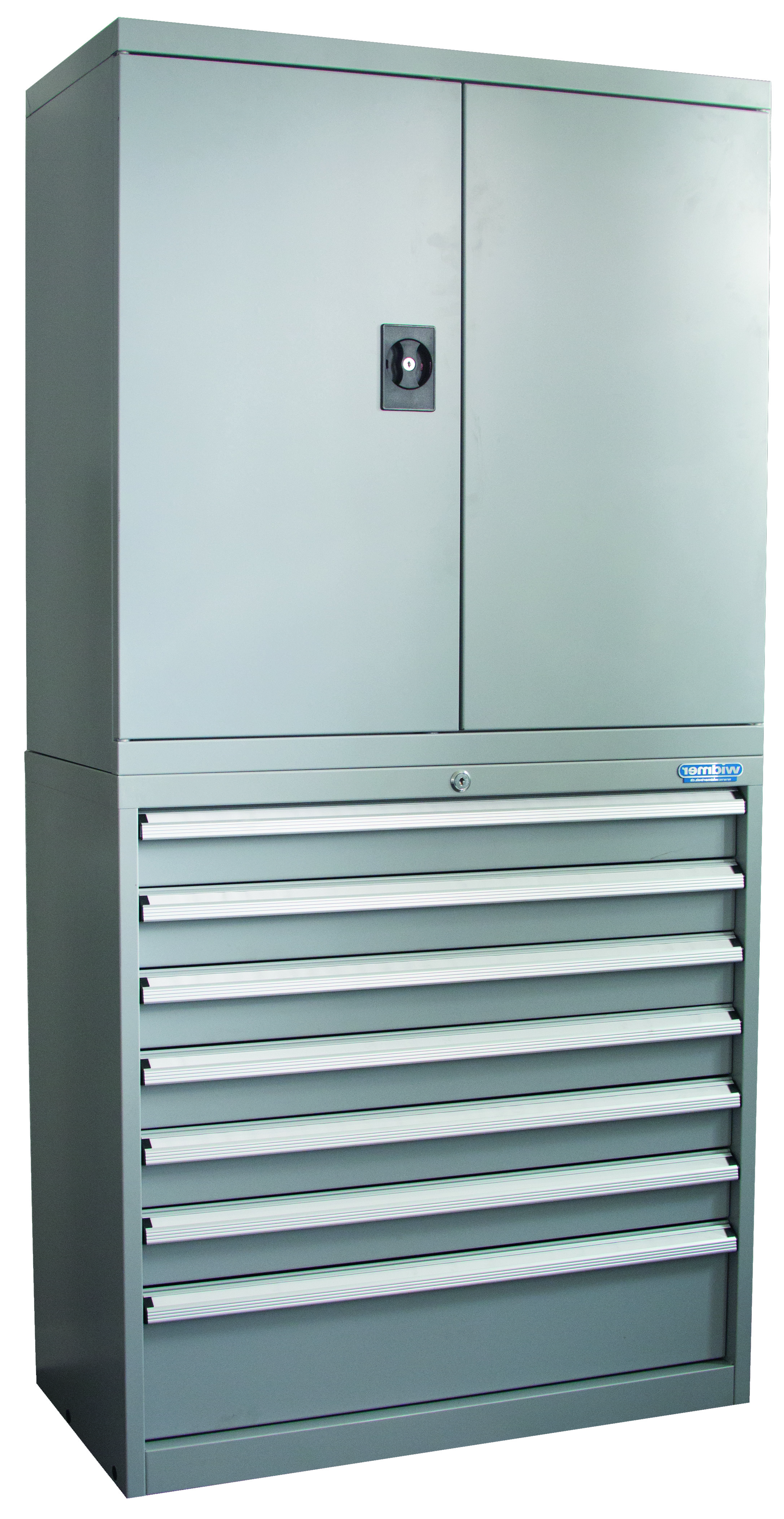 Lagerschrank mit 7 Schubladen 900x450x1800 mm, unmontiert Lagerschrank mit 7 Schubladen 900x450x1800 mm, unmontiert