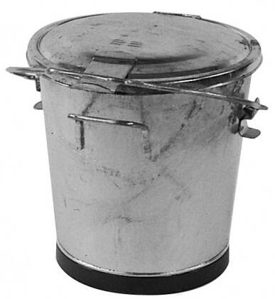 Kehrichteimer Sibir Stahlblech 35 Liter Kehrichteimer Sibir Stahlblech 35 Liter
