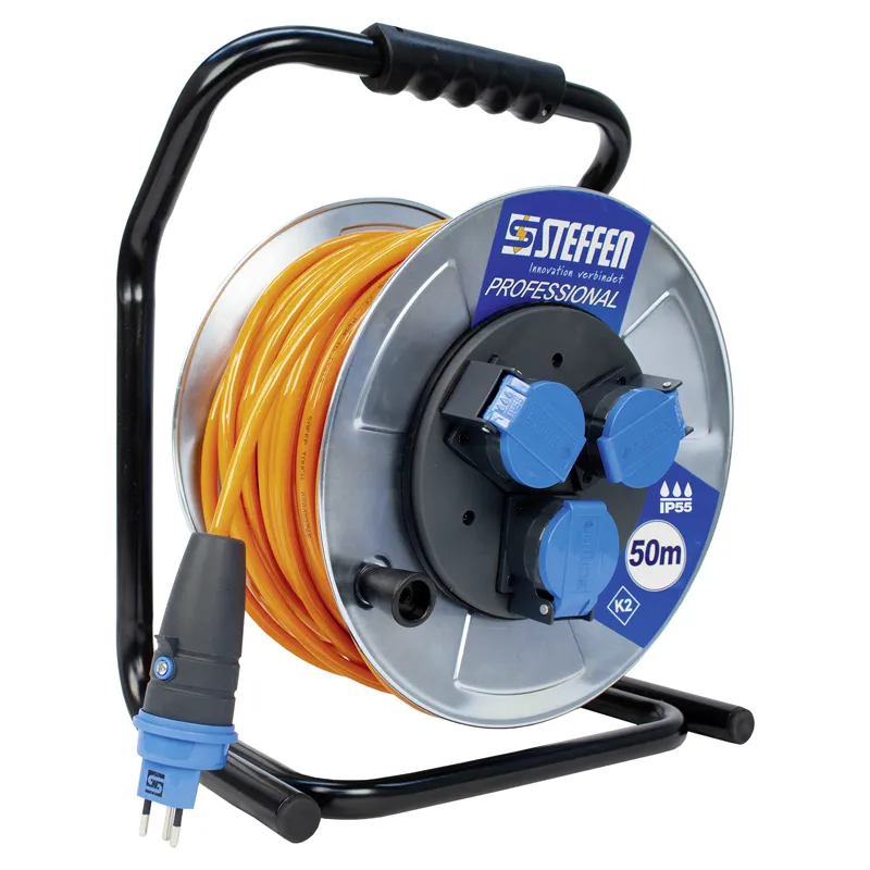 Metall Kabelrolle professional 50 m, 230 V Metall Kabelrolle professional 50 m, 230 V