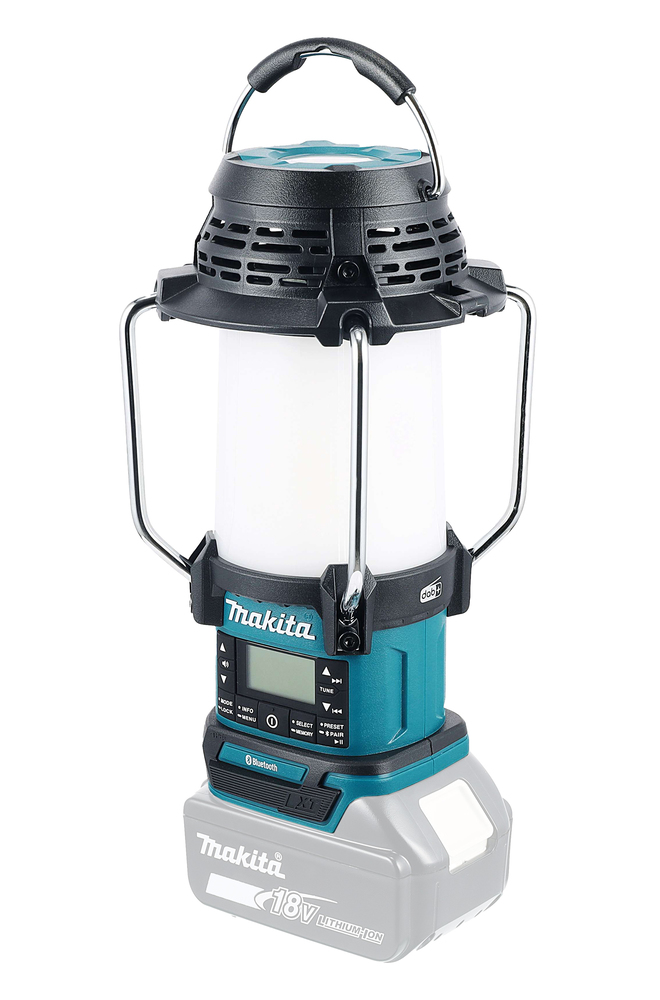 Akku-Radio mit Laterne LXT, Makita DMR056 Akku-Radio mit Laterne LXT, Makita DMR056