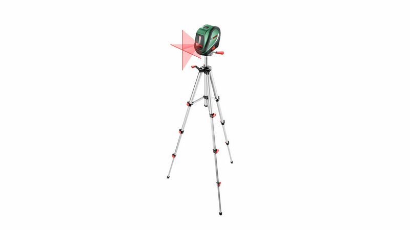 Kreuzlinien-Laser UniversalLevel 2 mit Aluminiumstativ 1,1 m Bosch Kreuzlinien-Laser UniversalLevel 2 mit Aluminiumstativ 1,1 m Bosch