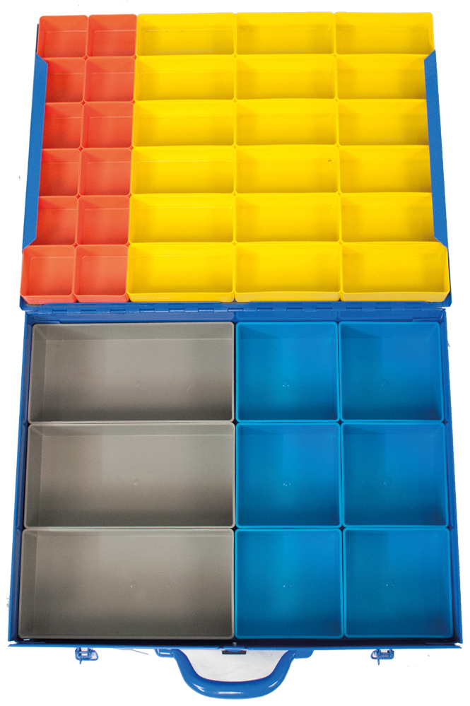 Sortimentskoffer OK100.32 - 440 x 330 x 100 mm, 39 Boxen Sortimentskoffer OK100.32 - 440 x 330 x 100 mm, 39 Boxen