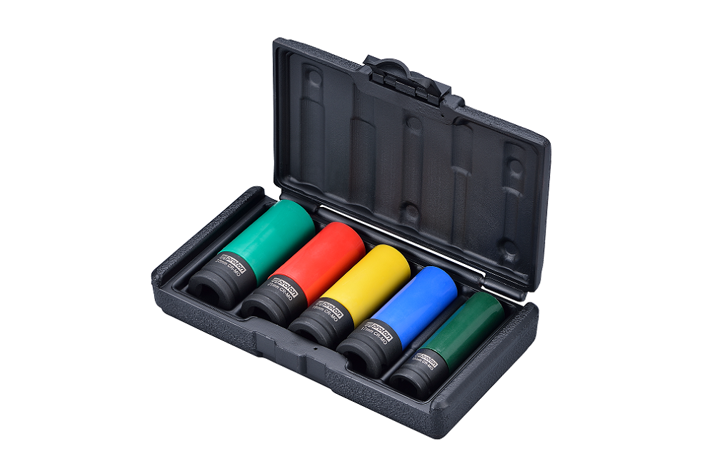 Schlagnuss-Satz Proton SNS-5C, 1/2", 5-teilig, 15, 17, 19, 21, 22 mm Schlagnuss-Satz Proton SNS-5C, 1/2", 5-teilig, 15, 17, 19, 21, 22 mm
