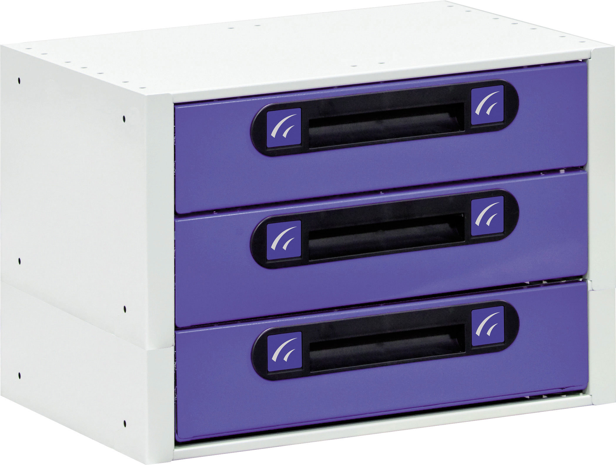 Schubladenschrank VLK53.3, 3 Schubladen, 507 x 360 x 483 mm Schubladenschrank VLK53.3, 3 Schubladen, 507 x 360 x 483 mm