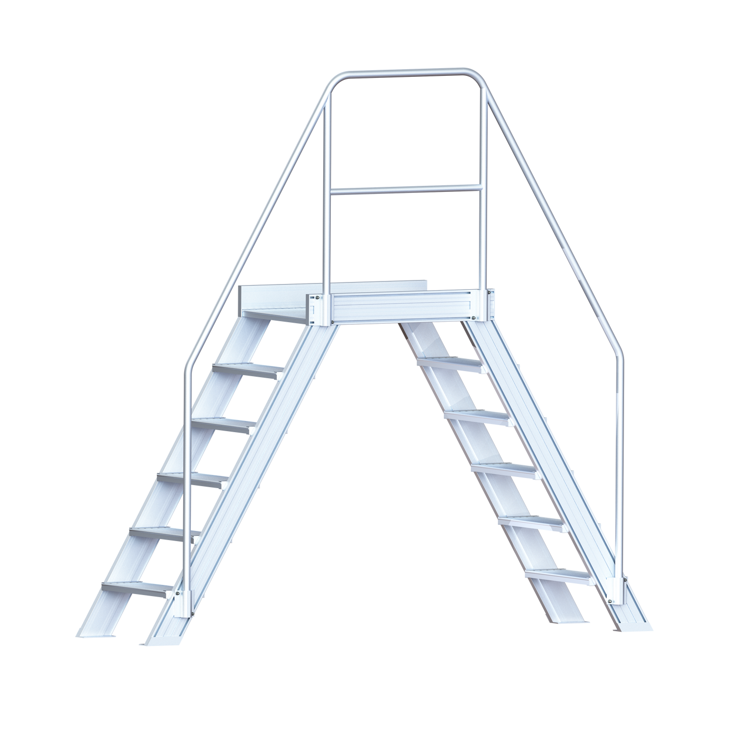 Treppen Maschinenüberstieg, Neigung: 60° Treppen Maschinenüberstieg, Neigung: 60°