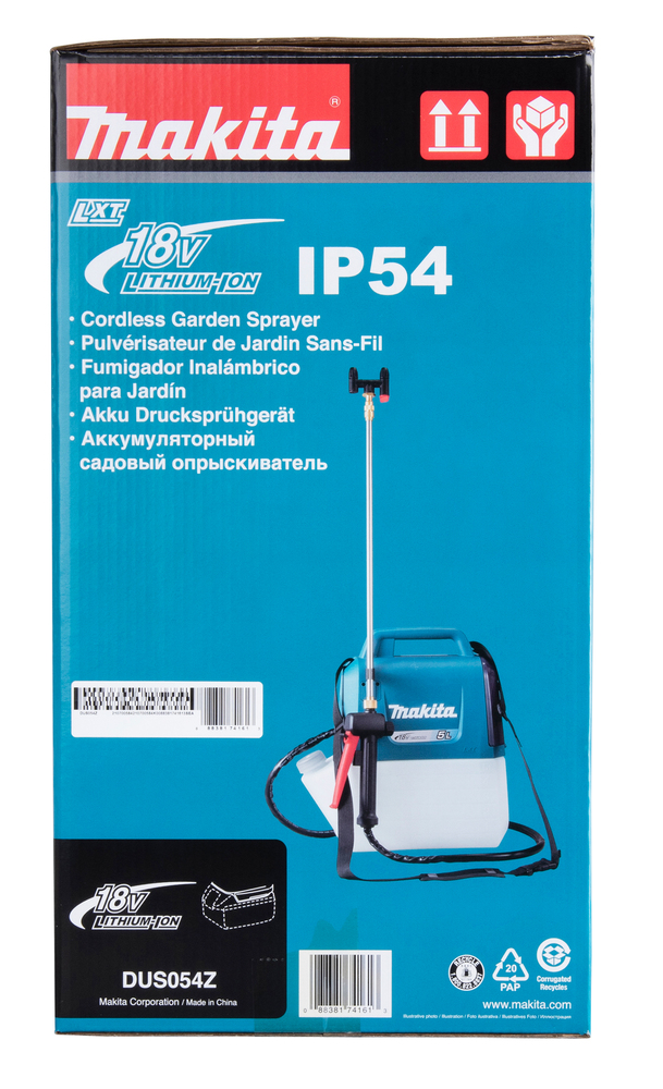 Akku-Sprühgerät LXT, Makita DUS054Z Akku-Sprühgerät LXT, Makita DUS054Z