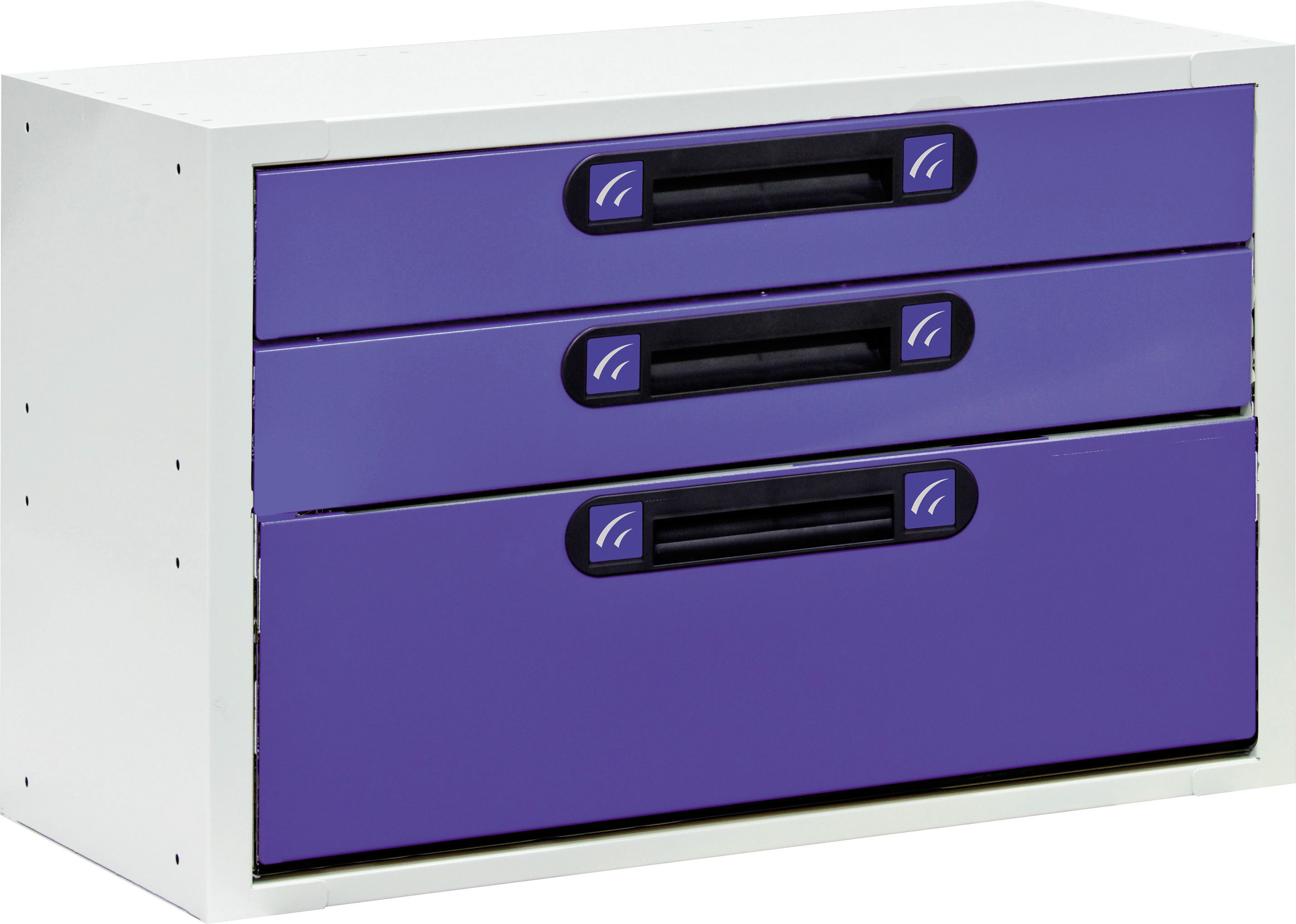 Schubladenschrank VLK74.3, 3 Schubladen, 760 x 360 x 483 mm Schubladenschrank VLK74.3, 3 Schubladen, 760 x 360 x 483 mm