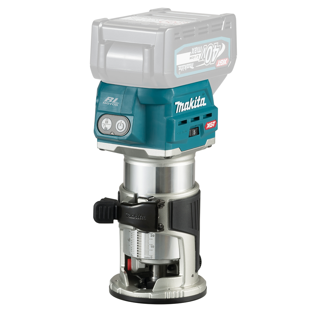 Akku-Einhandfräse / Kantenfräse XGT, Makita RT001GZ10 Akku-Einhandfräse / Kantenfräse XGT, Makita RT001GZ10