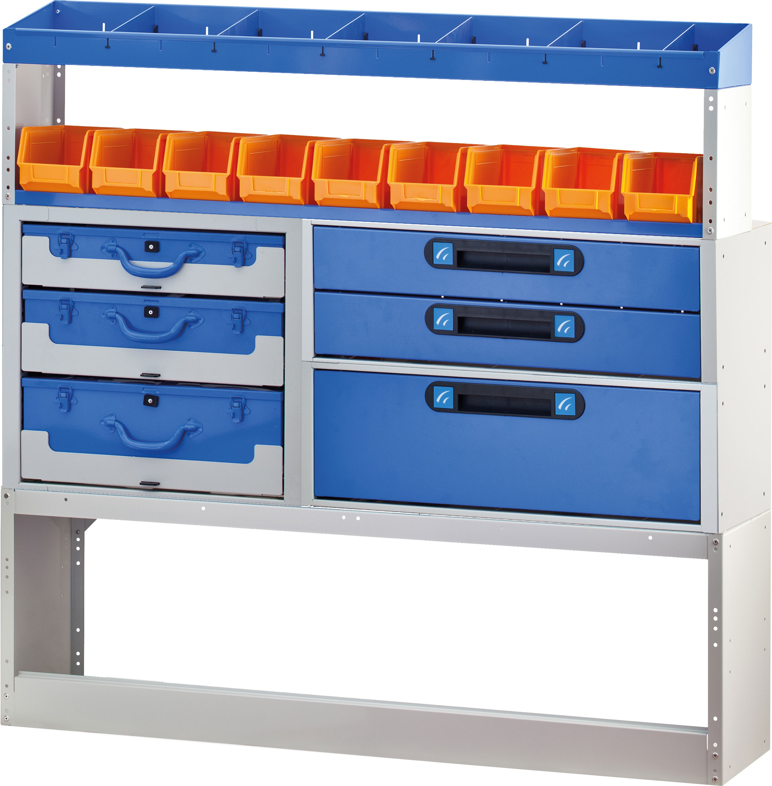Einrichtungsmodul 23 offen, 1268 x 360 x 1186 mm Einrichtungsmodul 23 offen, 1268 x 360 x 1186 mm