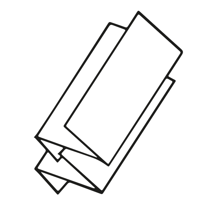 Z-Falz Papierhandtuch 2-lagig Premium Z-Falz Papierhandtuch 2-lagig Premium