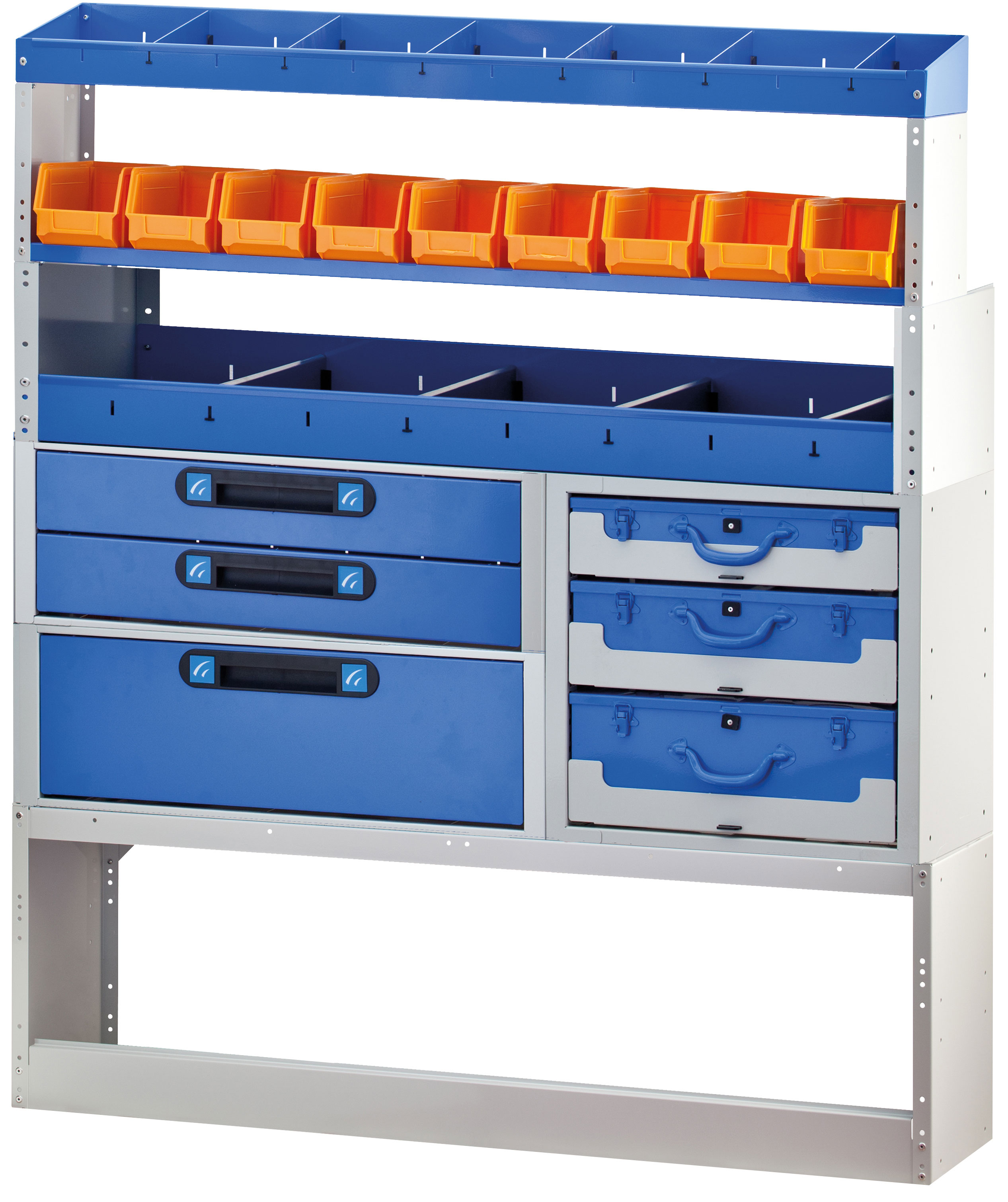 Einrichtungsmodul 25 offen, 1268 x 360 x 1430 mm Einrichtungsmodul 25 offen, 1268 x 360 x 1430 mm