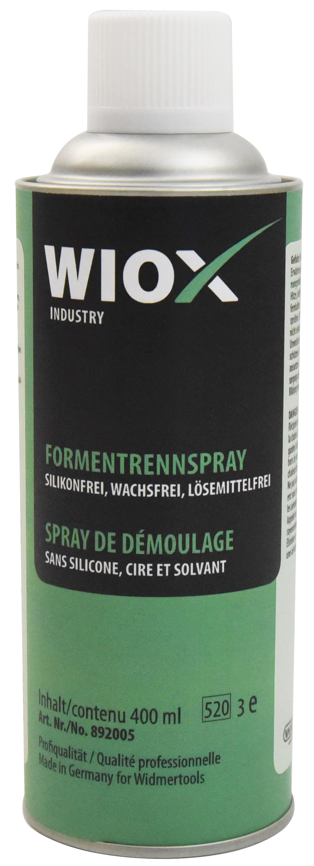 Formentrennspray WIOX, für die Kunststoff-Industrie, 400 ml