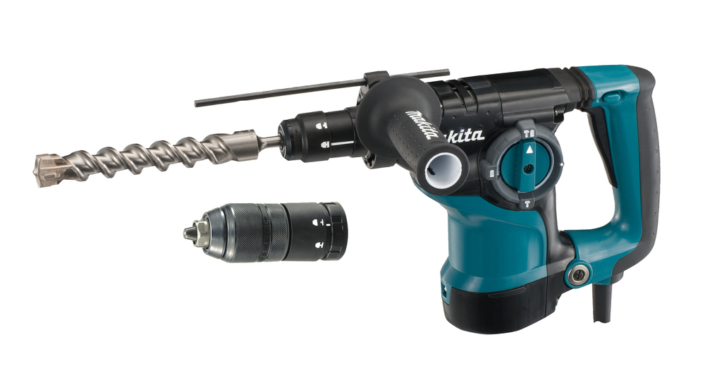 Bohr- und Spitzhammer 3 Funktionen elektrisch, Makita HR2811FTJ Bohr- und Spitzhammer 3 Funktionen elektrisch, Makita HR2811FTJ
