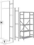 Regalrahmen 3000x800,