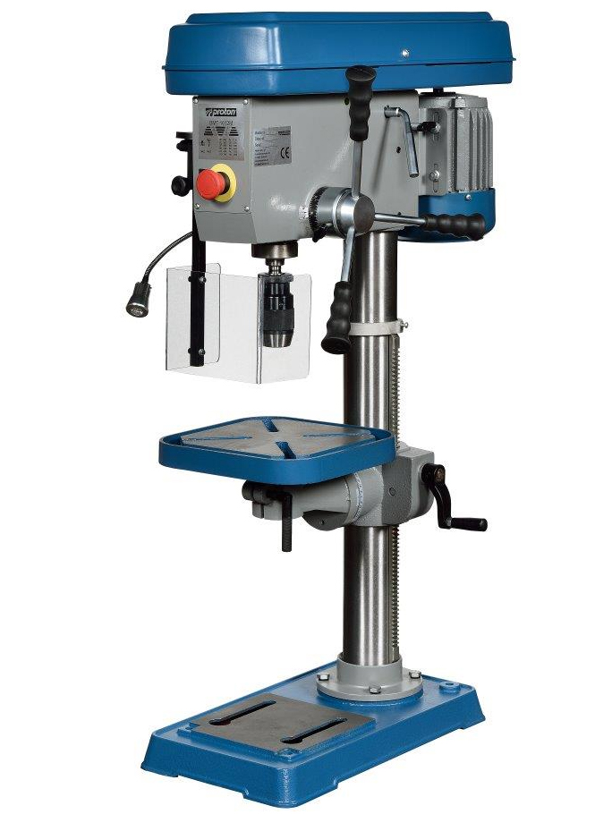 Tischbohrmaschine Proton BMT-1612M, LED-Arbeitsleuchte und Schnellspannbohrfutter 1 -16 mm Tischbohrmaschine Proton BMT-1612M, LED-Arbeitsleuchte und Schnellspannbohrfutter 1 -16 mm