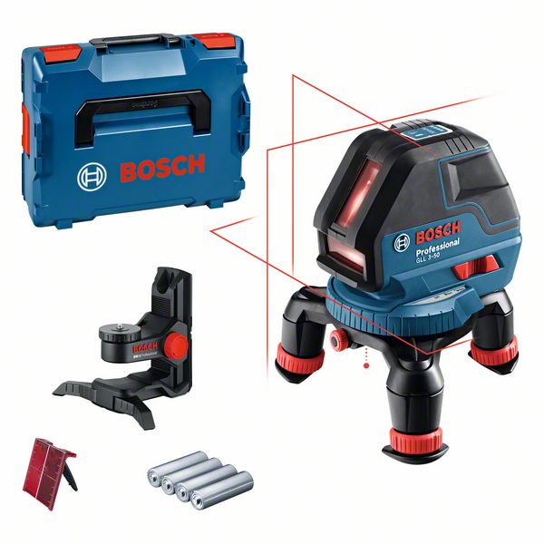 Linienlaser GLL 3-50, mit Universalhalterung BM 1, L-BOXX Bosch Linienlaser GLL 3-50, mit Universalhalterung BM 1, L-BOXX Bosch