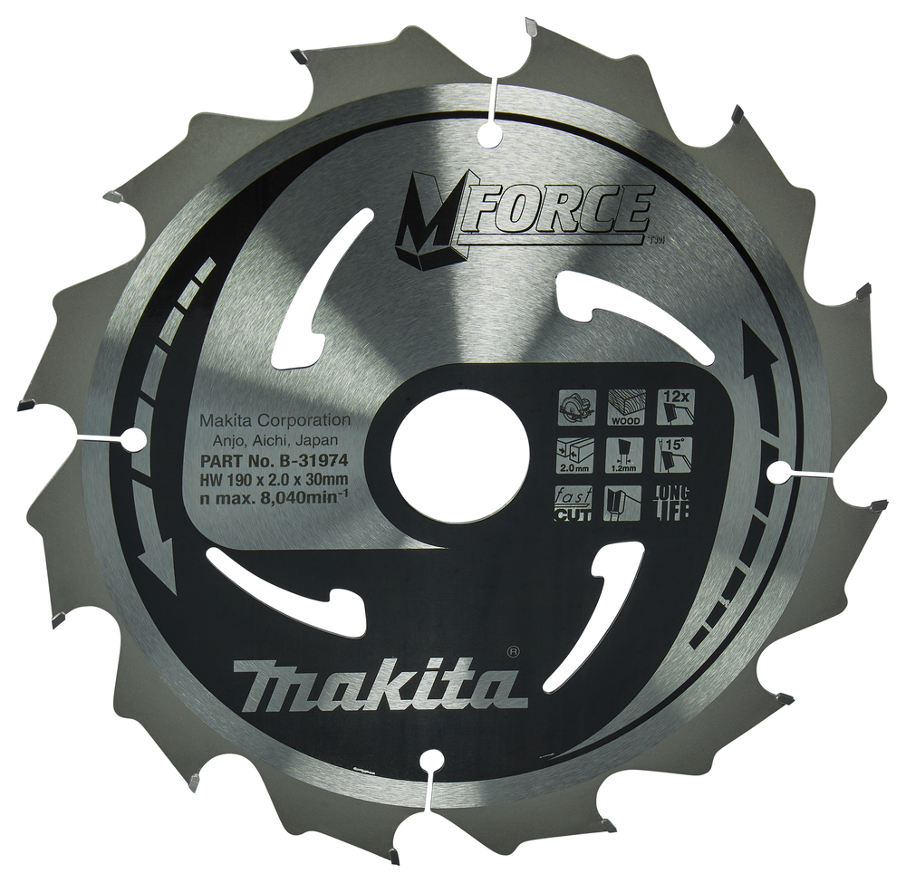 MFORCE Handkreissägeblatt 190/30 MFORCE Handkreissägeblatt 190/30