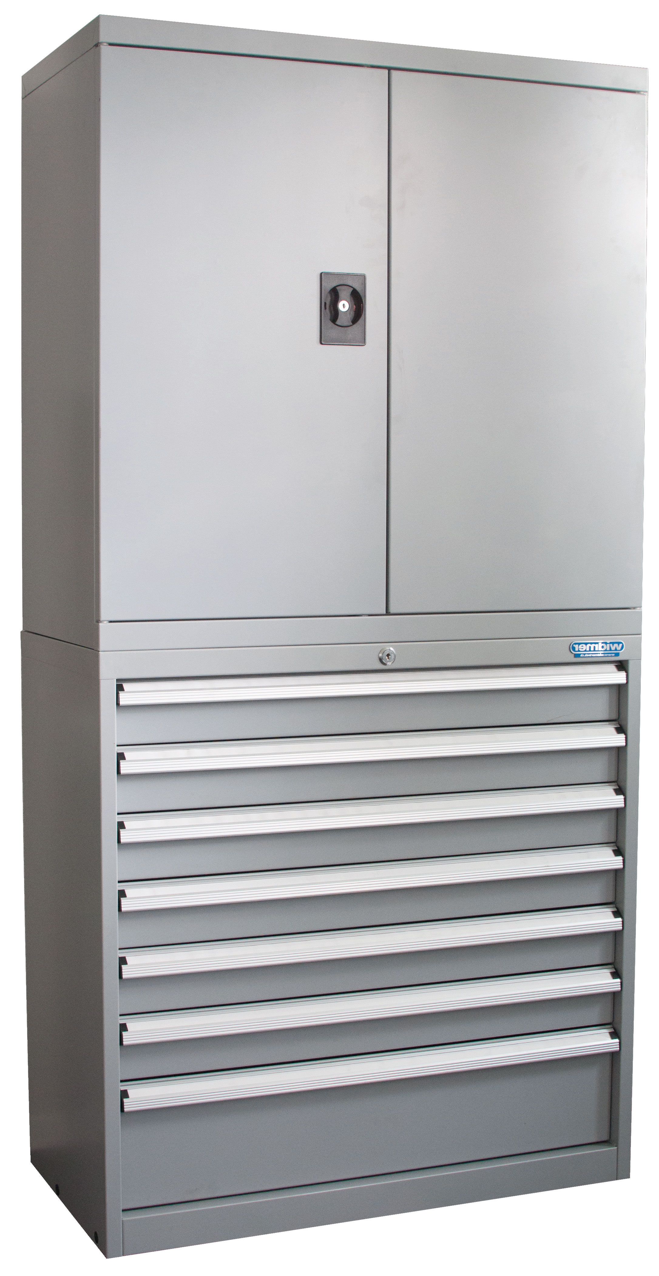 Lagerschrank mit 7 Schubladen 900x450x1800 mm, unmontiert Lagerschrank mit 7 Schubladen 900x450x1800 mm, unmontiert