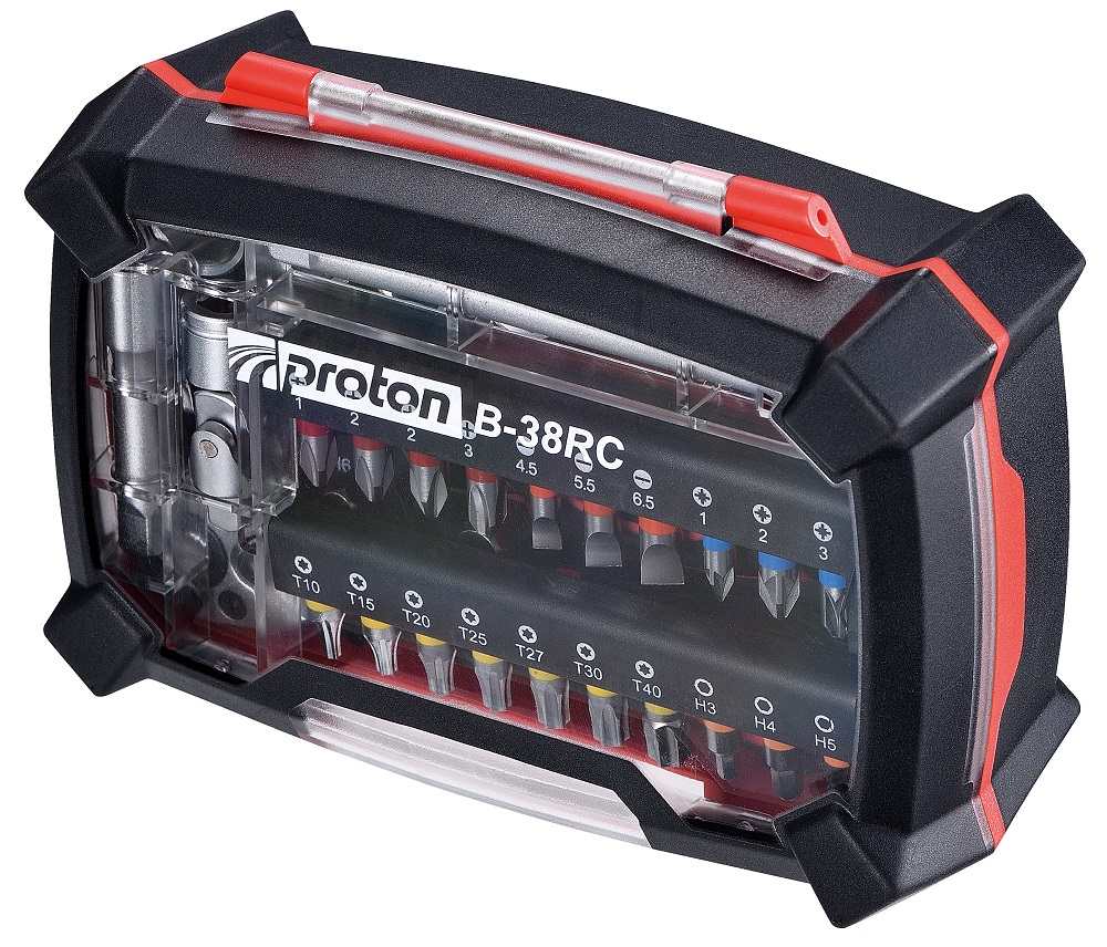 Stecknuss/Bit-Satz Proton B-38RC, 38-teilig Stecknuss/Bit-Satz Proton B-38RC, 38-teilig