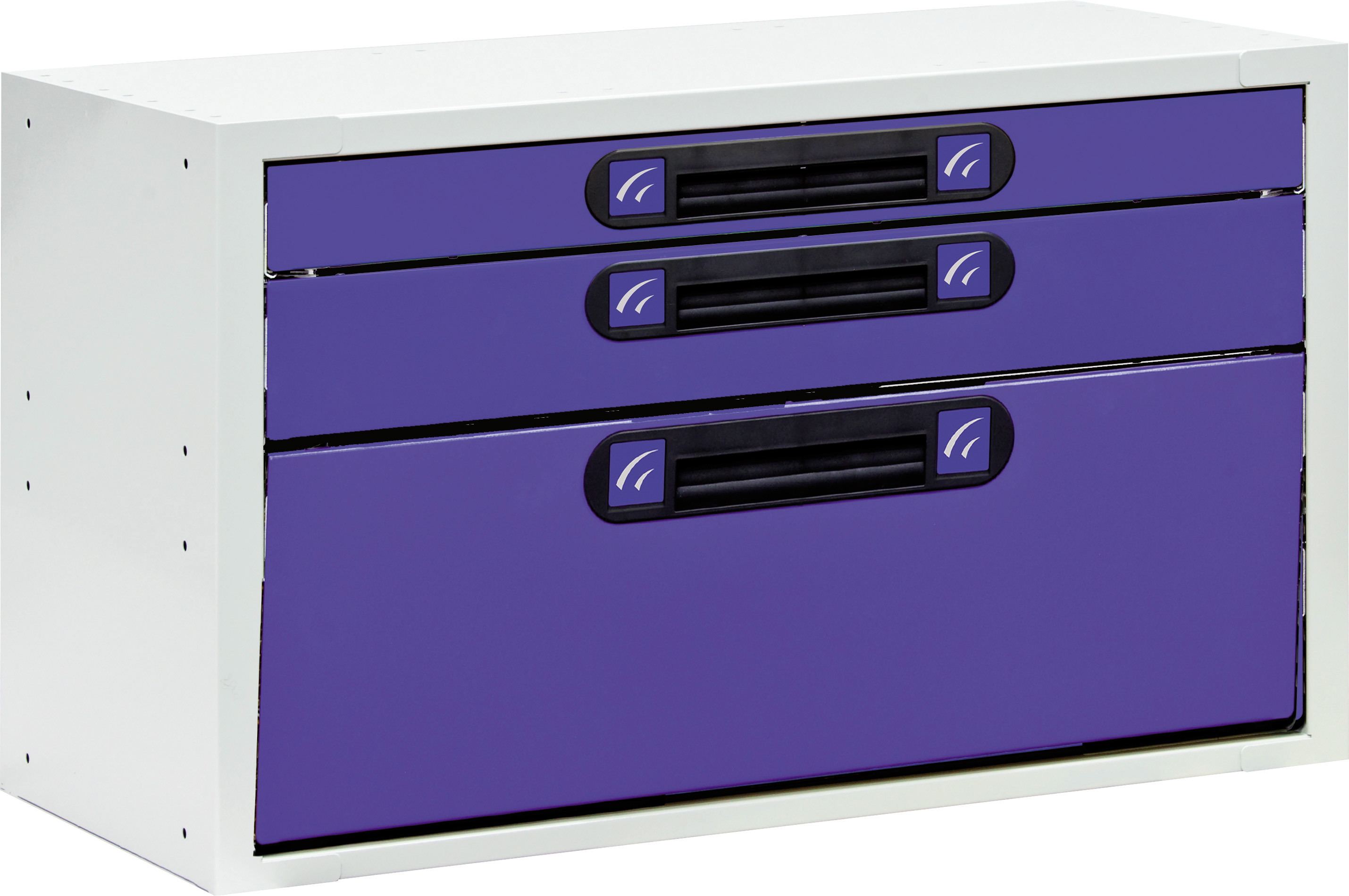 Schubladenschrank VLK104.3, 3 Schubladen, 1014 x 360 x 483 mm Schubladenschrank VLK104.3, 3 Schubladen, 1014 x 360 x 483 mm