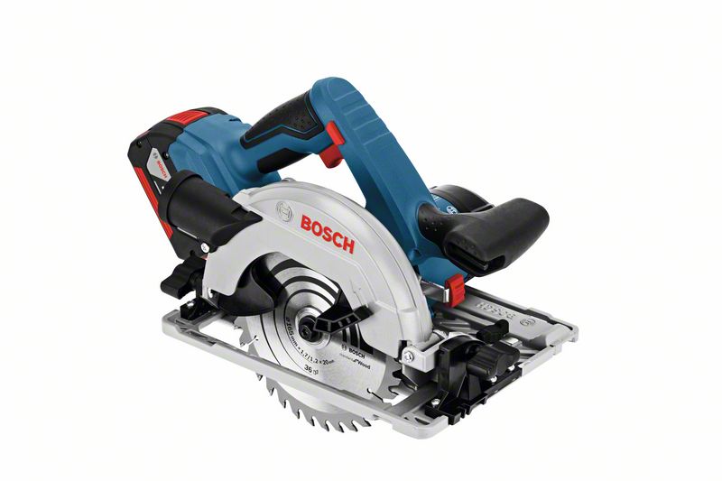 Akku-Kreissäge GKS 18V-57 G, mit 2 x 4.0 Ah Li-Ion Akku, L-BOXX Bosch Akku-Kreissäge GKS 18V-57 G, mit 2 x 4.0 Ah Li-Ion Akku, L-BOXX Bosch