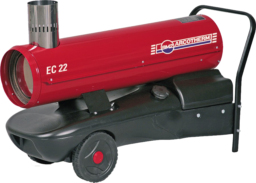Oelheizgerät EC 22 mit Kamin, Für Heizöl, Diesel, Petrol Oelheizgerät EC 22 mit Kamin, Für Heizöl, Diesel, Petrol