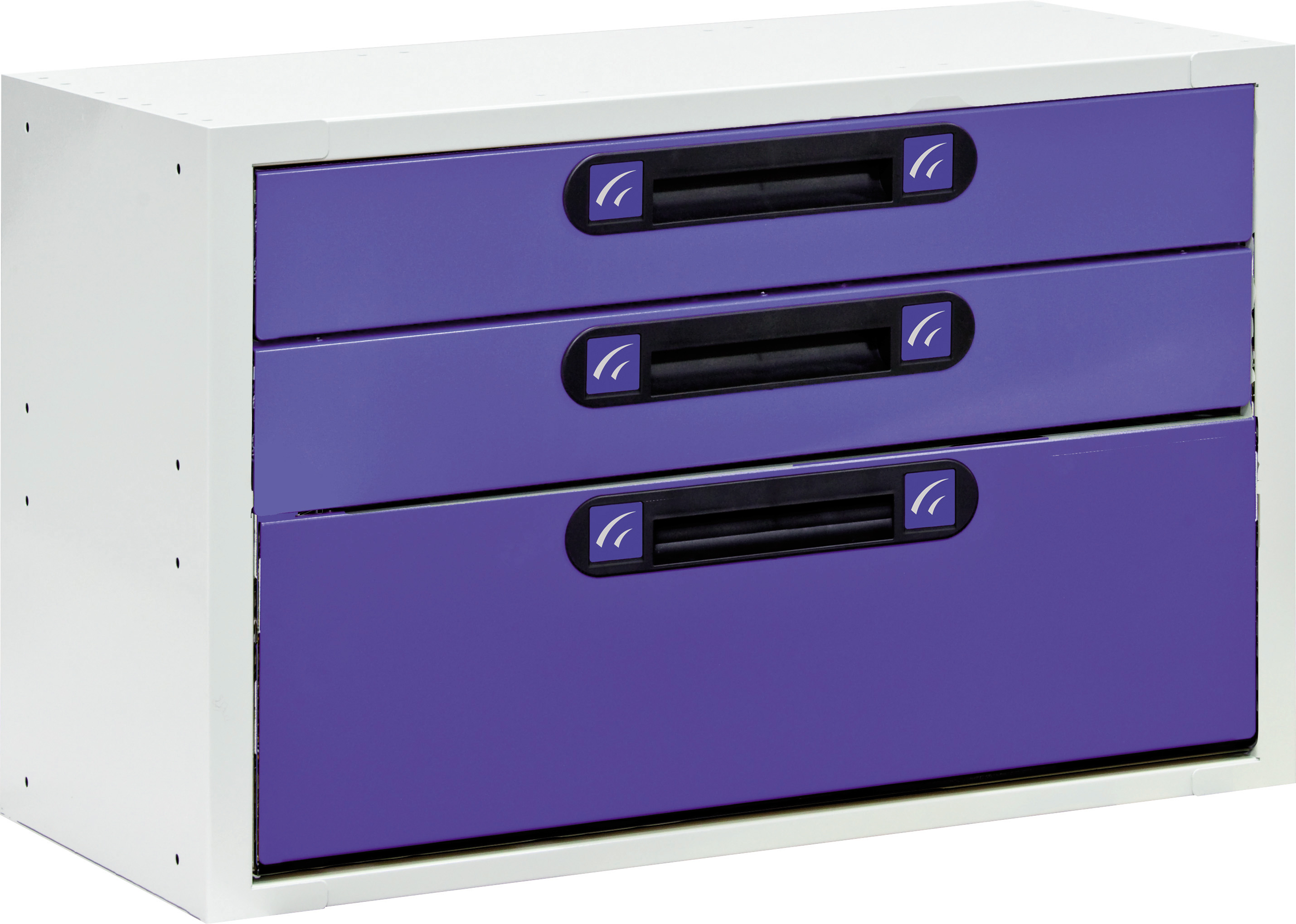 Schubladenschrank VLK74.3, 3 Schubladen, 760 x 360 x 483 mm Schubladenschrank VLK74.3, 3 Schubladen, 760 x 360 x 483 mm