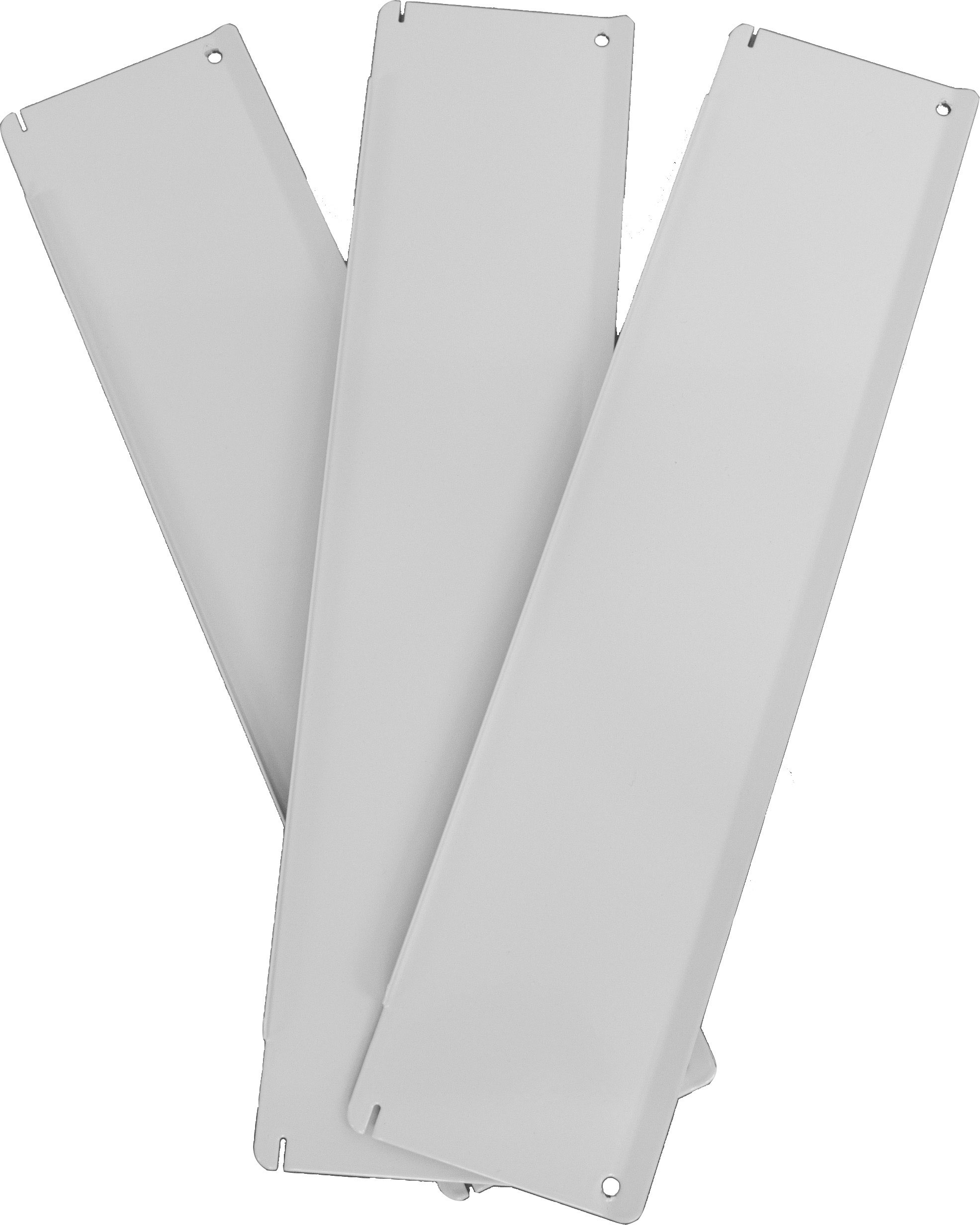 Trennblech 310 x 55 mm gerade, für Muldenregale und Aufsatzwannen Trennblech 310 x 55 mm gerade, für Muldenregale und Aufsatzwannen