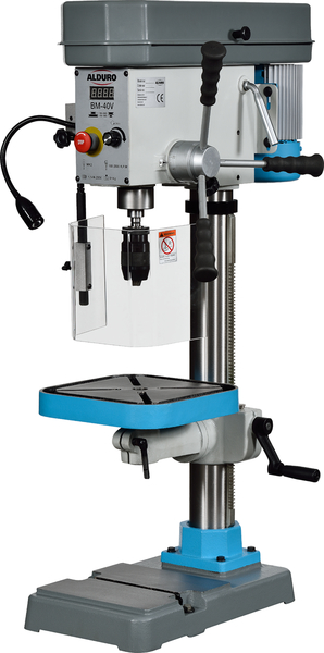 Tischbohrmaschine BM-40V, "ALDURO", MK2, 230Volt / 1.2kW, stufenlos Allchemet Tischbohrmaschine BM-40V, "ALDURO", MK2, 230Volt / 1.2kW, stufenlos Allchemet
