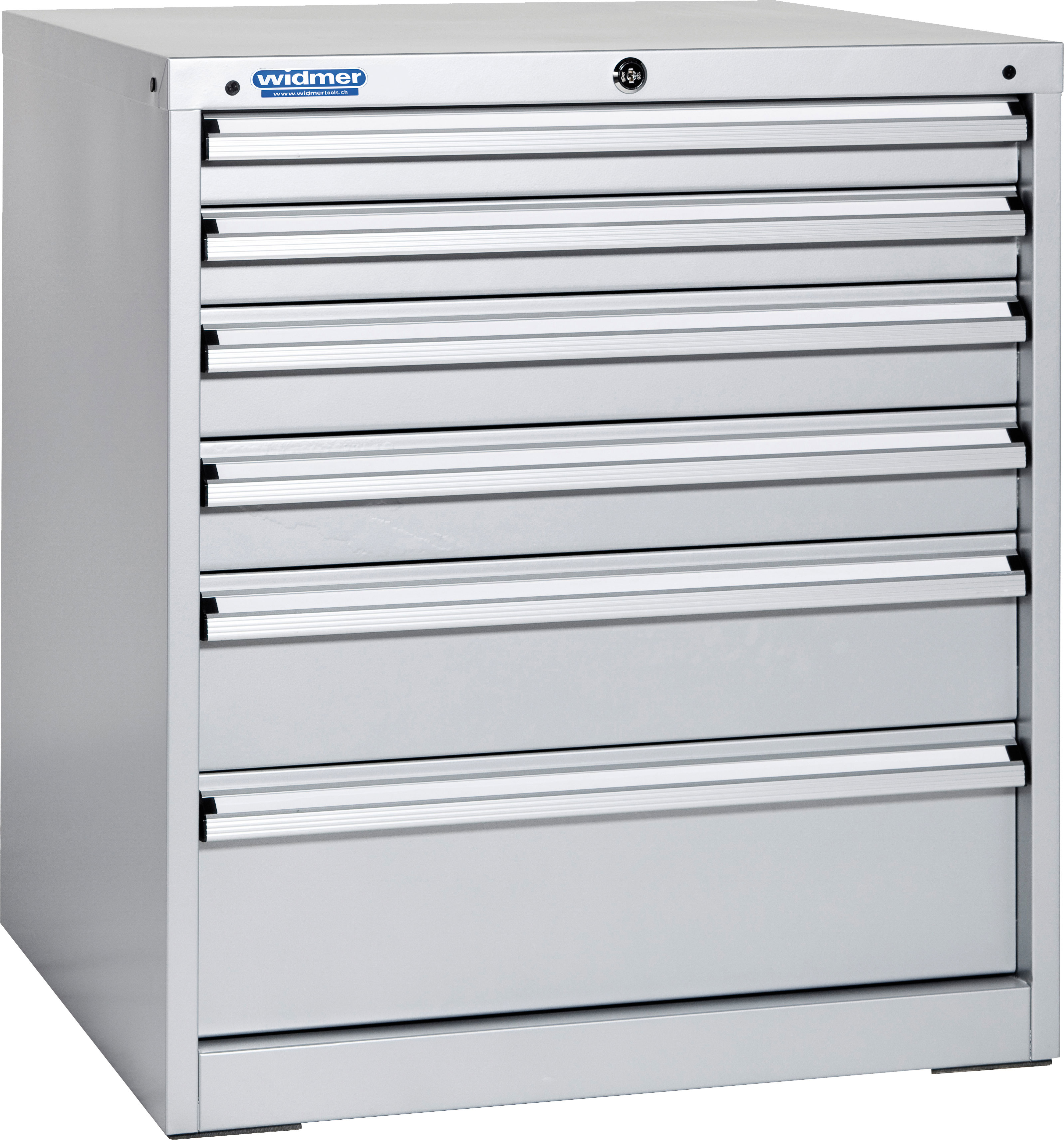 Schubladenschrank 800x723x653 mm, mit 6 Schubladen, je 100 kg Tragkraft Schubladenschrank 800x723x653 mm, mit 6 Schubladen, je 100 kg Tragkraft