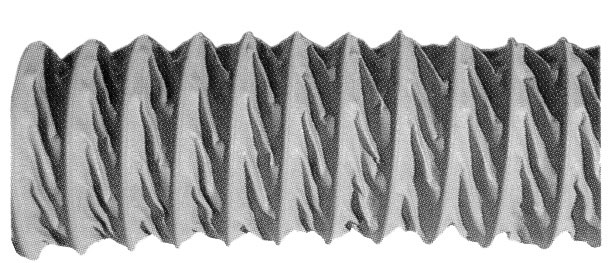 Lufttransportschlauch 6 Meter ID-330mm, aus Polyethylen, verstärkt Lufttransportschlauch 6 Meter ID-330mm, aus Polyethylen, verstärkt