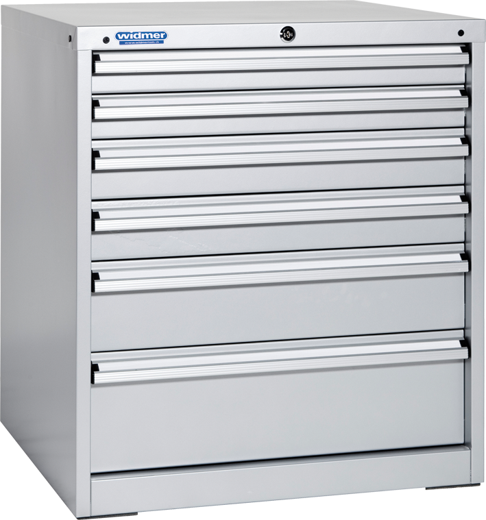 Schubladenschrank 800x565x653 mm, mit 6 Schubladen, je 100 kg Tragkraft Schubladenschrank 800x565x653 mm, mit 6 Schubladen, je 100 kg Tragkraft